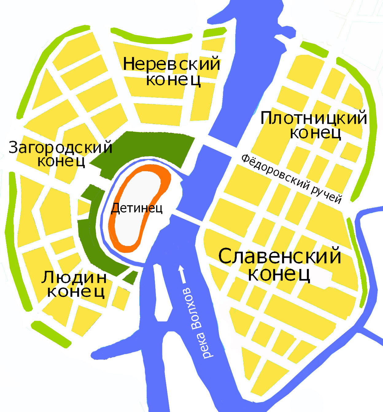 3д карта великого новгорода