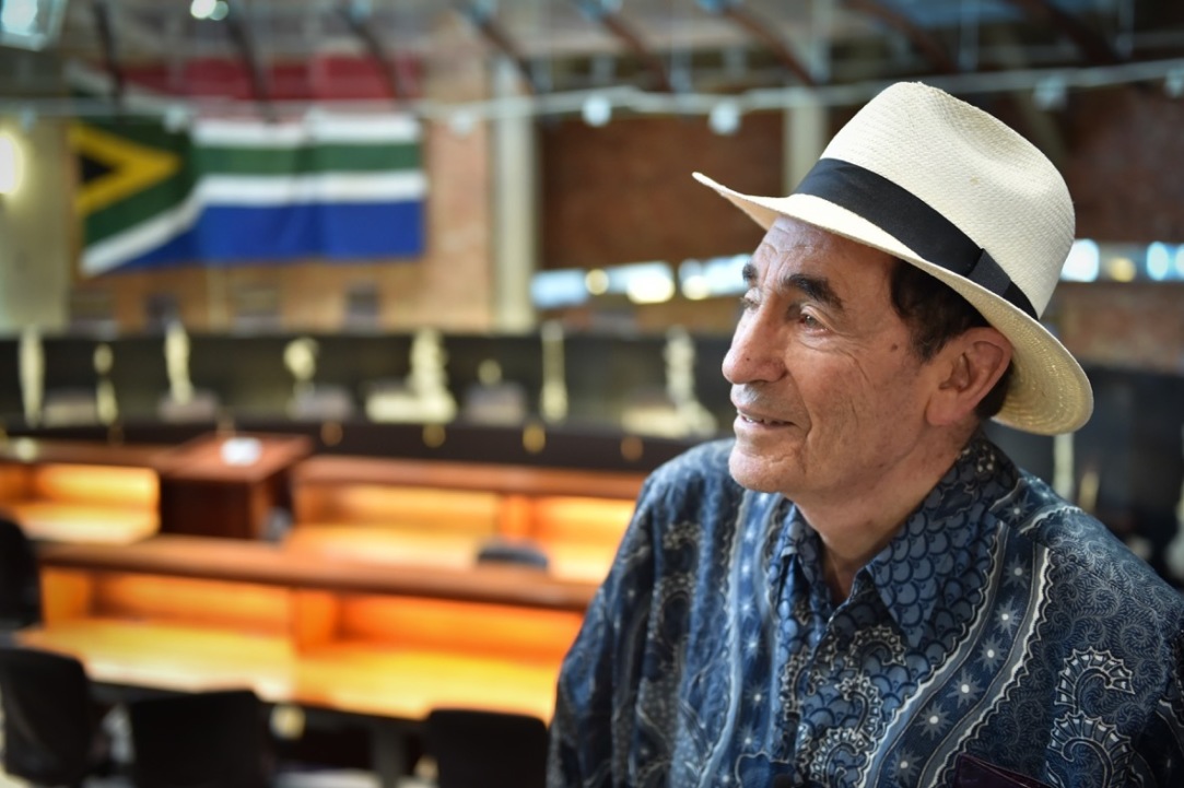 Illustration for news: On September 27, Justice Albert "Albie" Sachs Gave a Public Lecture