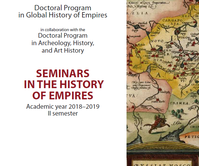 The Joint Doctoral Program of the University of Turin and National Research University Higher School of Economics “Global History of Empires” commences its first academic year with the seminar series on the History of Empires.