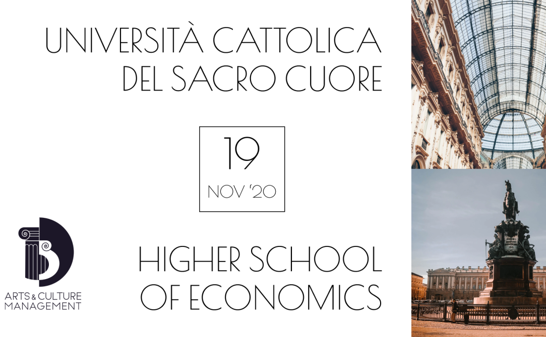 Conference &apos;Transformation of Business Models in Art and Culture during a Crisis&apos; - HSE University in St. Petersburg and Università Cattolica del Sacro Cuore (Milan)