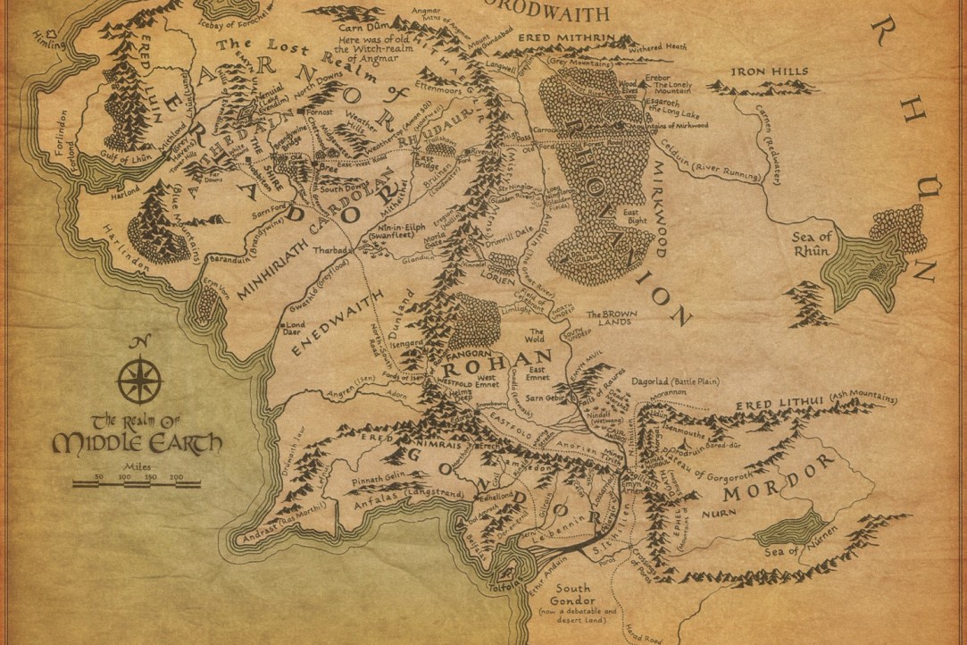 Иллюстрация к новости: Дж.Р.Р. Толкин. Нежданное путешествие в Средиземье