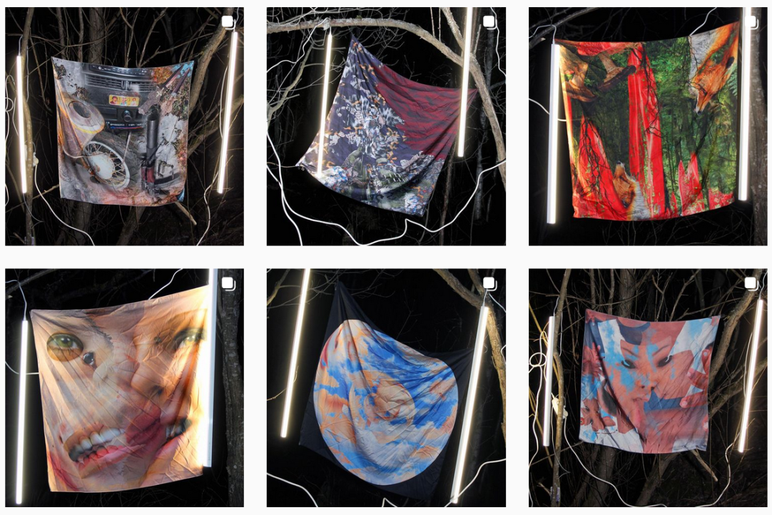 Иллюстрация к новости: Выставка шелковых платков «Видимо-Невидимо» в стенах Школы дизайна - Санкт-Петербург