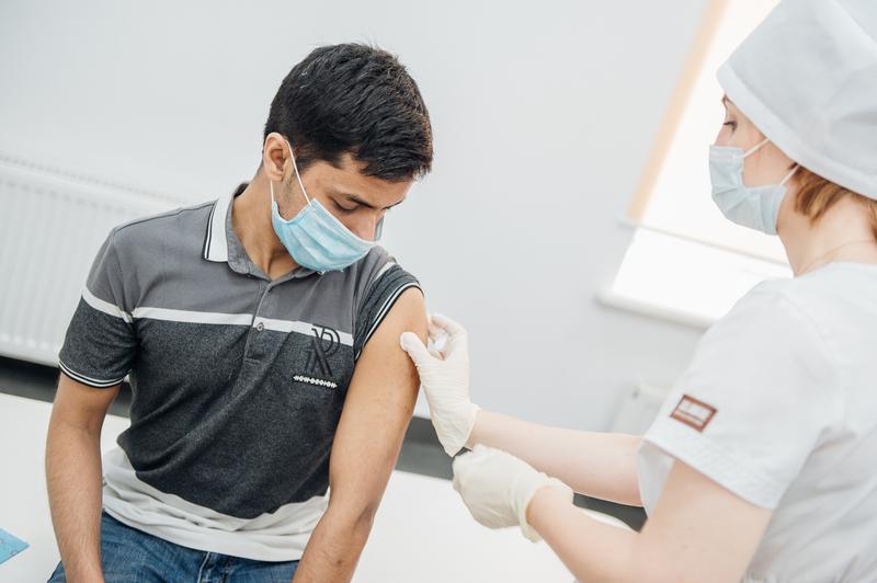 Выездная вакцинация студентов от коронавируса