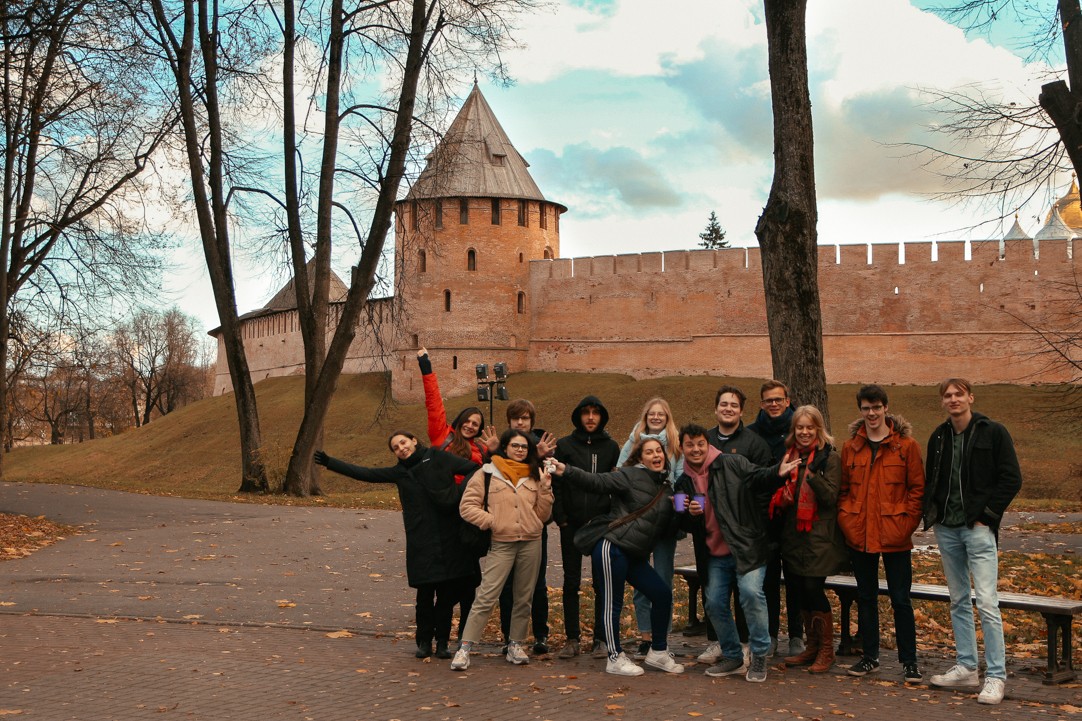 HSE Students Explore the Canals of St Petersburg and a Cradle of Ancient Russia