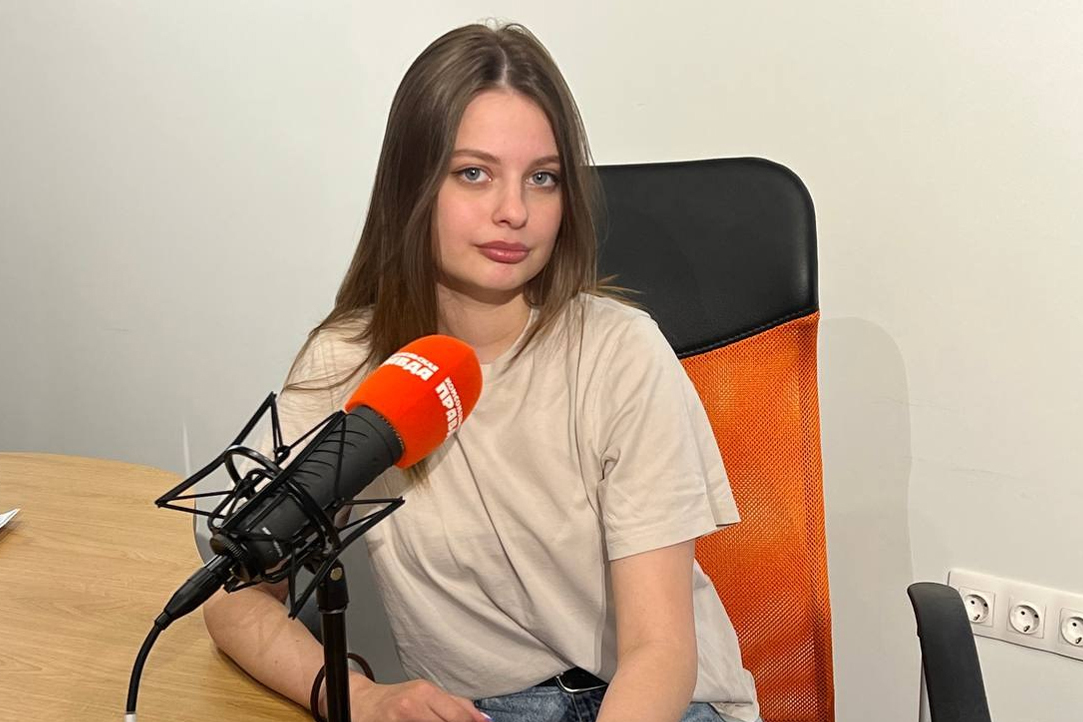 Магистрантка Софья Волкова ответила на вопросы в прямом эфире радио «Комсомольская правда – Санкт-Петербург»