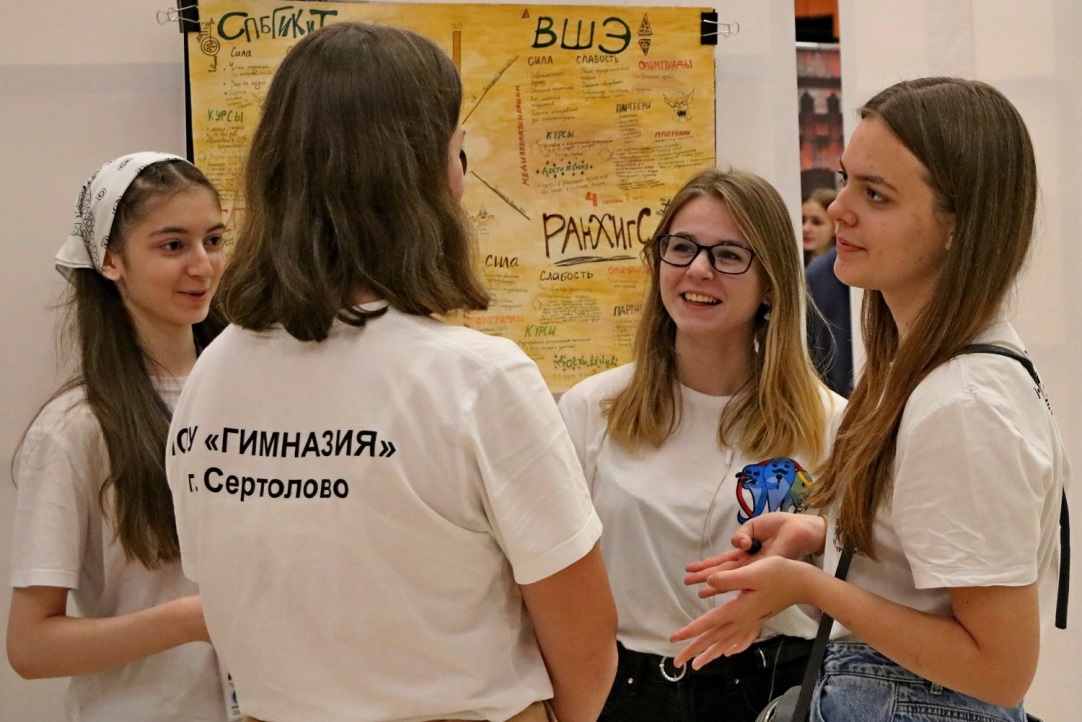 Питерская Вышка провела первый профориентационный форум для старшеклассников Санкт-Петербурга и Ленинградской области