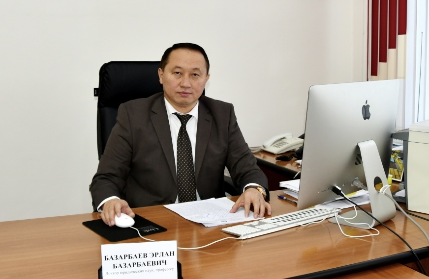 Лекция профессора Э.Б.Базарбаева «Многостороннее сотрудничество Кыргызстана с Россией и Китаем»