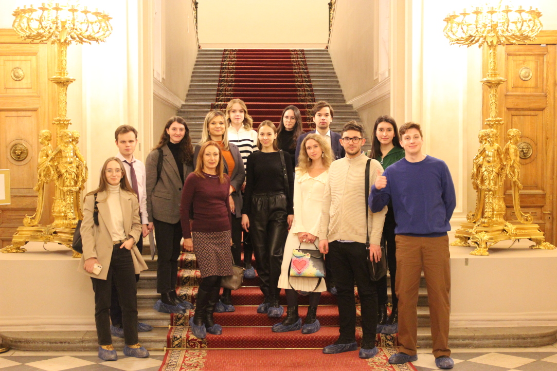 Выездной семинар студентов в Мариинский дворец