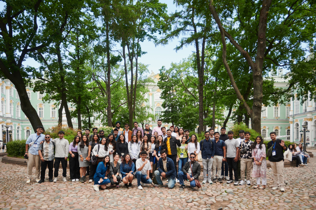 HSE University-St Petersburg Hosts 50 Students from Top Indian Universities