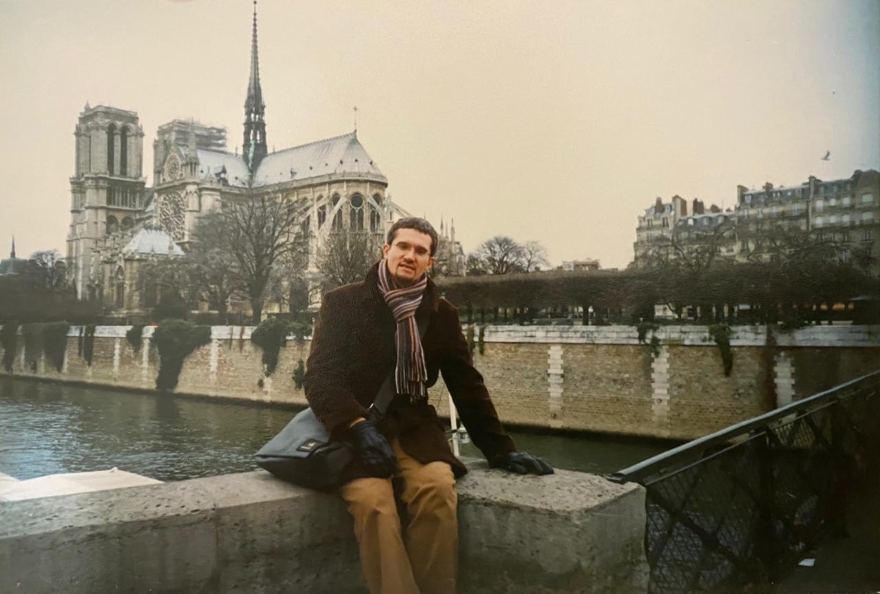 Париж, 2000 год (из личного архива)